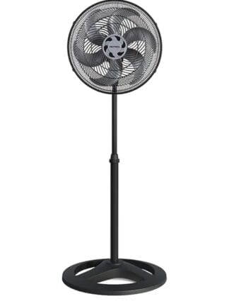 Ventisol Ventilador de Coluna Oscilante, Turbo 6 Pás Premium, Preto, 40cm, 127V