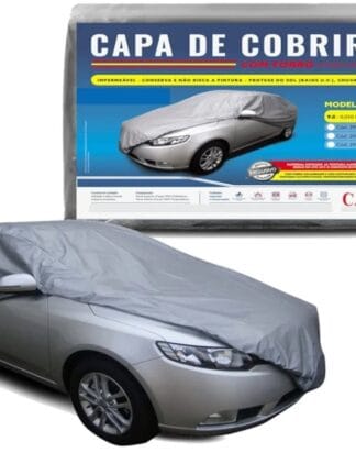 Capa para cobrir carro Forrada e impermeavel - Tamanho G