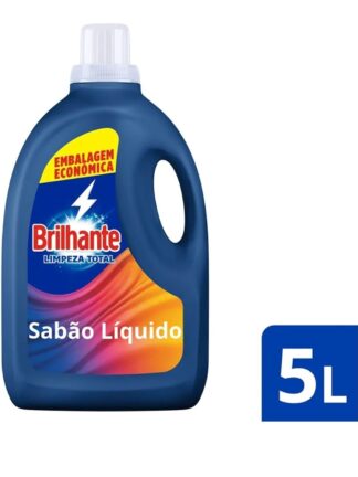 Brilhante Limpeza Total - Sabão Liquido 5L