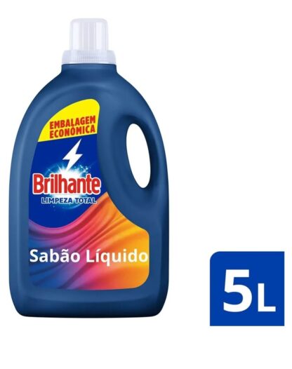 Brilhante Limpeza Total - Sabão Liquido 5L