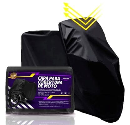Capa de Cobrir Moto Forrada Impermeável Térmica Anti Uv Tamanho G Etacart