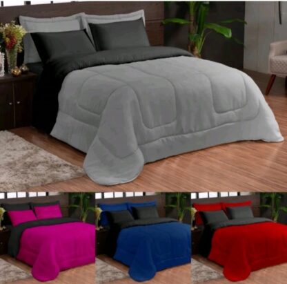 Kit Ternura Cama Queen Varias Cores Com 5 peças