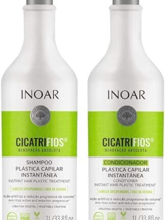 Kit CicatriFios Plástica Capilar Shampoo e condicionador 2x1L