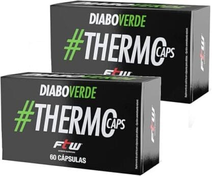 Kit com 2 Diabo Verde #ThermoCaps - 60cáps