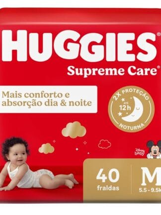 Huggies Fralda Supreme Care M 40 Un