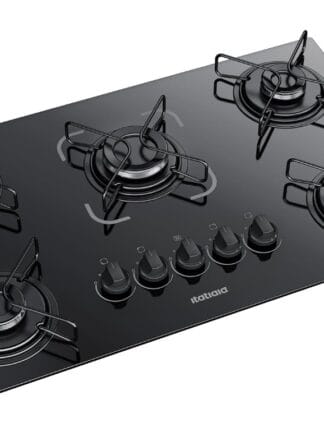 Cooktop Essencial 5 Bocas - Preto