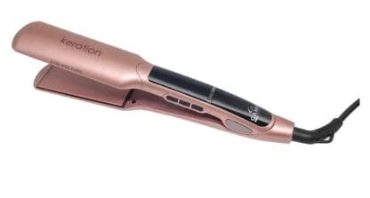 Prancha de cabelo x-wide keration pro bivolt gama italy