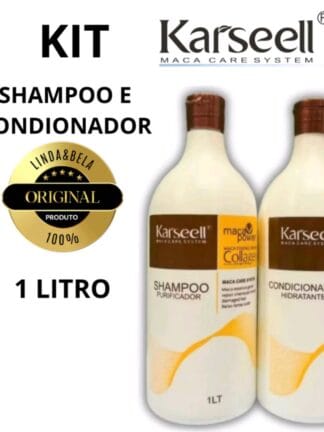 Kit shampoo e condicionador Karseell 1 L