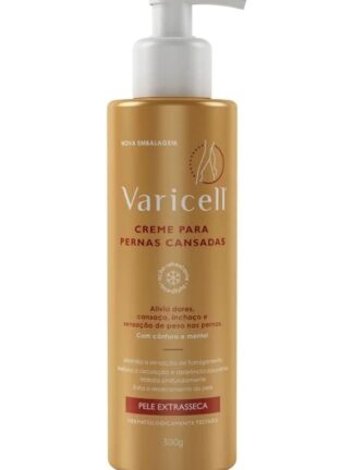 Varicell Creme Pele Extrasseca 300g - Creme p/Varizes