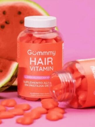 Gummy hair vitamin - melancia - 60 Gomas