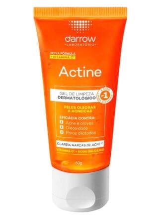 Darrow Actine Sabonete Líquido + Vit C Pele Oleosa A Acneira - 60G Laranja