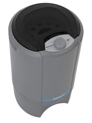 SUGGAR CENTRIFUGA DE ROUPAS GIROMAX 15KG PRATA 110V CT1501PR