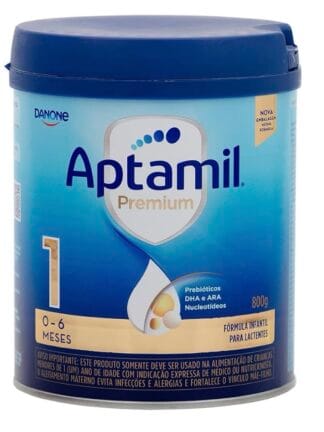 Danone Nutricia Aptamil Premium 1 0-6 meses - Fórmula para Bebês e Fórmula Infantil, 800g