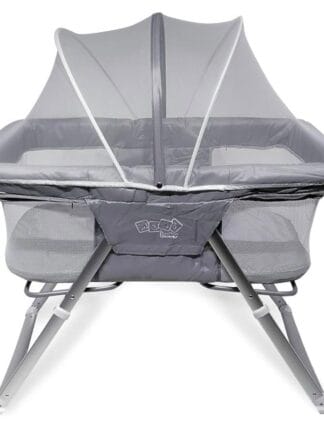 Berço Moisés Portátil Com Balanço Comfy 9kgs Cinza - MaxiBaby