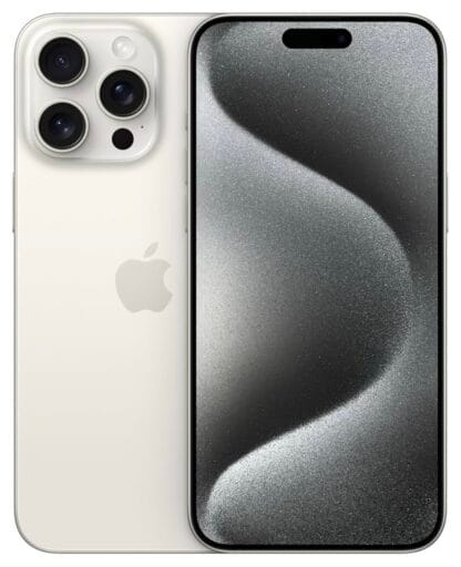 Apple iPhone 15 Pro Max (256 GB) — Titânio branco