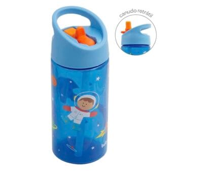 Buba Garrafinha Aventuras Astronauta 400Ml Azul