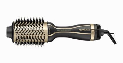 Escova Secadora Mondial Black Gold Argan ES-15 1200W Preta - Bivolt