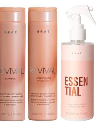 Kit Revival Duo+ Essential (Sh+ Cond+ Essential) , BRAÉ