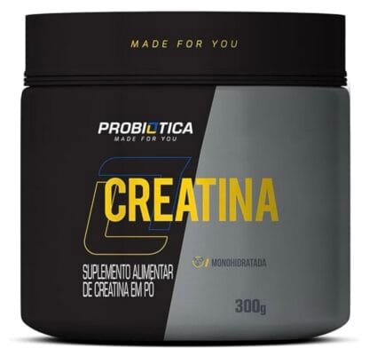 Probiótica Creatina Monohidratada Pura - 300G -