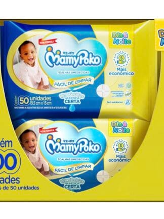 MamyPoko Lenços Umedecidos Dia&Noite 500 Unidades