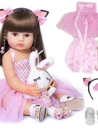 Brastoy Bebê Reborn Boneca Silicone Original