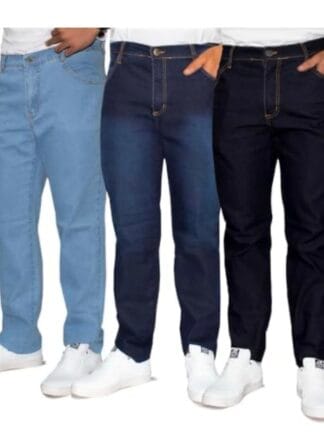 Kit 3 Calças Jeans Masculina Almix