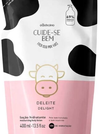 Hidratante Cuide-se Bem - Deleite refil - oBoticario -400ml