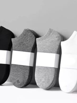 Kit 12 Pares de Meias Soquete Unissex Cano curto