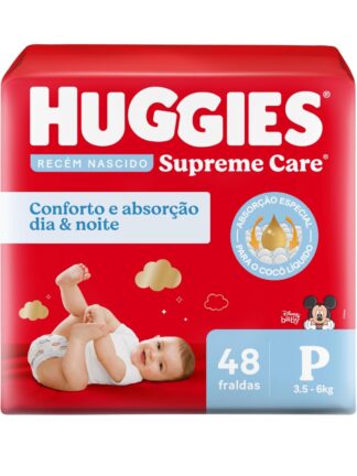 Huggies Fralda Supreme Care P 48 Un