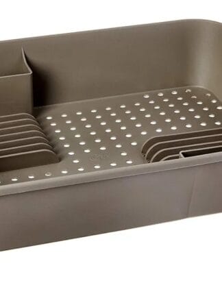 Escorredor de Louças Basic, 45 x 35 x 10,5 cm, Warm Gray, Coza