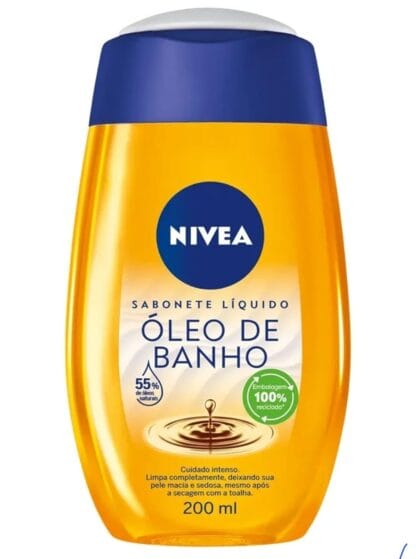 NIVEA Sabonete Líquido Óleo de Banho 200ml