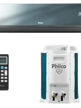 Ar Condicionado Split Inverter Philco Espelhado 9000 Btus Quente e Frio 220v