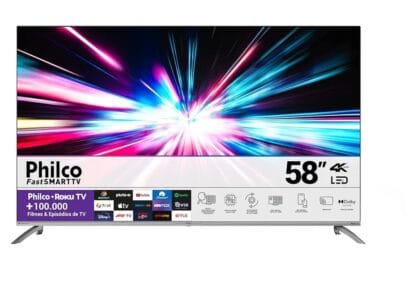 Smart TV Philco PTV58G7UR2CSBL 58” 4K Led Dolby Audio