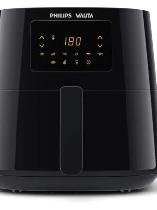 Philips Walita Preta Fritadeira Airfryer Essential XL Digital, 6.2L de capacidade