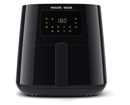 Philips Walita Preta Fritadeira Airfryer Essential XL Digital, 6.2L de capacidade