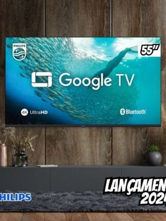 Smart TV Philips 55" 4K HDR 55PUG7019/78, Google TV,