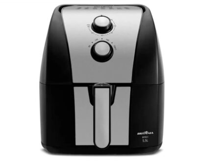 Fritadeira Air Fryer Britânia 5,5L 1500W Gold BFR51 127V