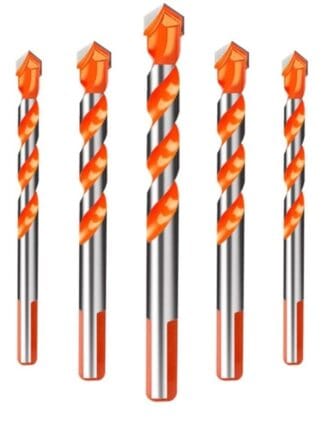 Kit Jogo De 7 Brocas Diamantadas Drill 3 4 5 6 8 10 12mm