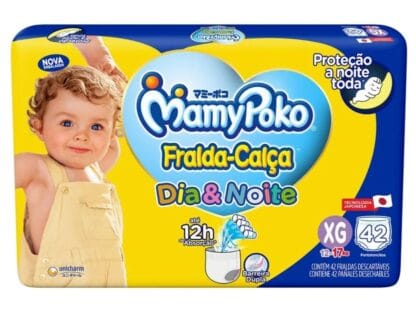 MamyPoko Fralda-Calça Dia&Noite Xg 42 Unidades