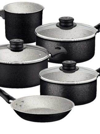 Jogo de Panelas Tramontina Turim em Aluminio 5 peças