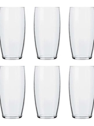 Jogo de Copos Nadir Oca Long Drink de Vidro Liso com 6 Peças 300ml