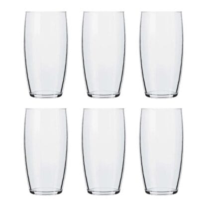 Jogo de Copos Nadir Oca Long Drink de Vidro Liso com 6 Peças 300ml