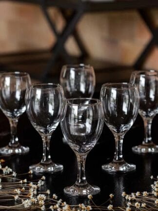 Jogo de Taças para Vinho Nadir Windsor 250ml 6 Peças