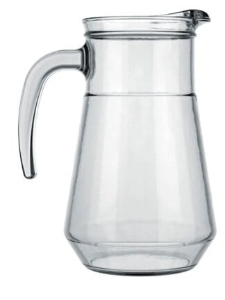 Jarra de Vidro com Alça Nadir Bar 780ml