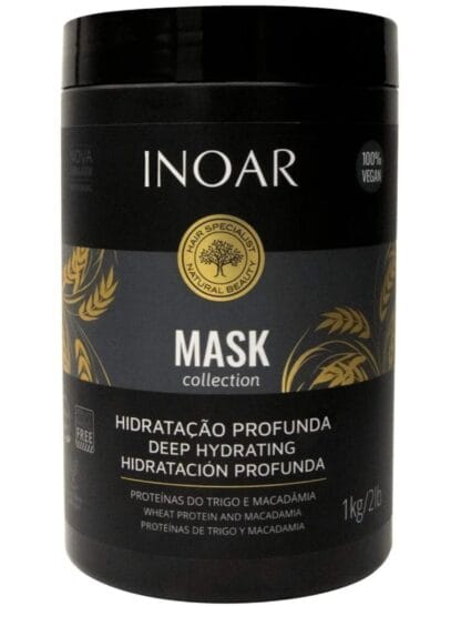Máscara Hidratação Profunda Inoar Mask Collection 1L, Inoar