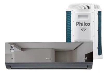 Ar Condicionado Split Inverter Philco Espelhado 9000 BTUs Quente e Frio PAC9000IQFM15E 220V