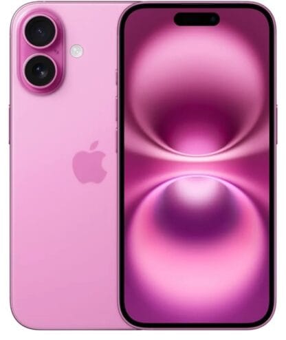 Apple iPhone 16 (128 GB) – Rosa