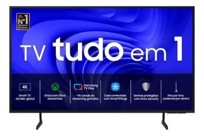 Samsung Smart TV 43" UHD 4K UN43DU7700GXZD 2024 Processador Crystal 4K