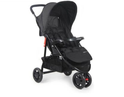 Cosco Kids, Carrinho de Bebê, Toffy, Preto Absoluto