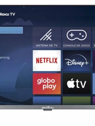 Smart Tv Britânia 32'' Btv32g7pr2csgblh Hd Led Hdmi Roku Tv